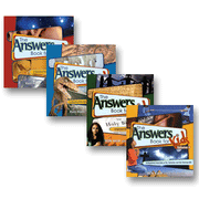 The Answers Book for Kids, 4 Volumes:  Ken Ham, Cindy Malott