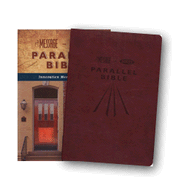 more information about The Message - NKJV Parallel Bible, Leathersoft, burgundy