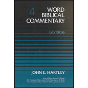 Word Biblical Commentary: Leviticus,  Volume 4:  John E. Hartley: 9780849902031