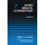 Word Biblical Commentary: Joshua, Volume 7:  Trent C. Butler: 9780849902062