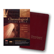 more information about The NKJV Chronological Study Bible, Black Cherry