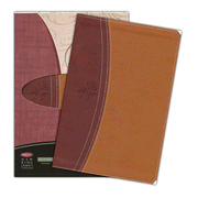 more information about NKJV Woman's Study Bible, Second Edition, LeatherSoft - Chestnut Brown/Burgundy