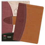 more information about NKJV Woman's Study Bible, Soft Leather-look, Burgundy/Chestnut Brown--Indexed