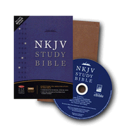 more information about NKJV Study Bible, Bonded Leather-Bronze, Thumb-Indexed  with CD-ROM