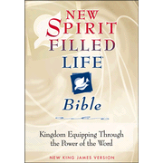 more information about NKJV New Spirit Filled Life Bible, Genuine Leather, Black