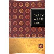 The Daily Walk Bible NLT, softcover: 9781414309583