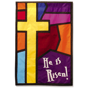 He Is Risen! Flag, Large