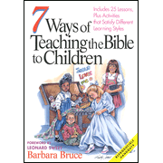 7 Ways to Teach the Bible to Children:  Barbara Bruce: 9780687020683