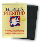 Biblia Plenitud RVR 1960, Piel Fabricada Negro  (RVR 1960 Spirit-Filled Study Bible, B. Leather Black): 9780899222769
