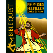 Bible Quest: Promises Fulfilled (Luke & Acts), Student Workbook: 9781889015156