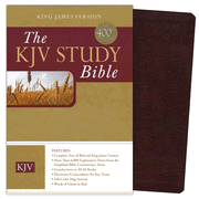 The KJV Study Bible Burgundy Bonded Leather: 9781616260378