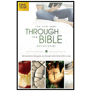 The One Year Through the Bible Devotional:  Neil S. Wilson: 9781414312996