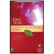 The NLT One Year Chronological Bible - softcover: 9781414314082