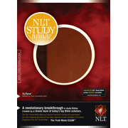 NLT Study Bible, TuTone Imitation Leather Brown/Tan: 9781414324524