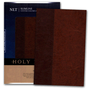 NLT Slimline Center Column Reference TuTone Leatherlike, Brown & Tan: 9781414327082