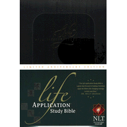 more information about NLT Life Application Study Bible: Limited Anniversary Edition, Hardcover