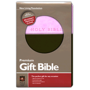 more information about NLT Premium Gift Bible, TuTone Leatherlike Pink & Brown