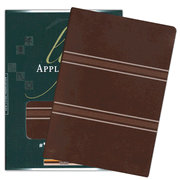 NLT Life Application Study Bible, TuTone Dark Brown with Stripes Imitation Leather: 9781414337555