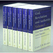 God, Revelation & Authority, 6 Volumes:  Carl F.H. Henry: 9781581340563