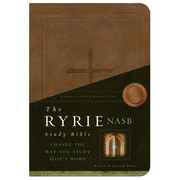 NAS Ryrie Study Bible, Brown Soft-Touch, Thumb-Indexed: 9780802475831