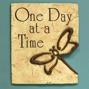 One Day at a Time Plaque
