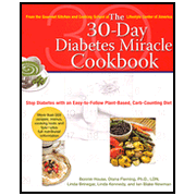 The 30-Day Diabetes Miracle Cookbook:  Bonnie House: 9780399534218