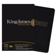 KJV Commentary Bible, Large Print Edition, Black Bonded Leather: 9781418542054