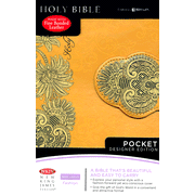NKJV Pocket Bible: Designer Series, Yellow Leather: 9781418542429
