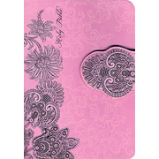 KJV Pocket Bible: Designer Series Printed Pink Leather: 9781418542450