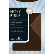 KJV Ultraslim Bible: Leathersoft Chocolate: 9781418542818
