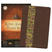 King James Study Bible - LeatherSoft/Chocolate & Olive: 9781418543501