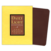 more information about Daily Light Devotional (NKJV), Bonded Leather, Saddle Brown