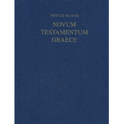 Novum Testamentum Graece (NA27), Wide-Margin Edition: Edited By: E. Nestle, Barbara Aland, Kurt Aland