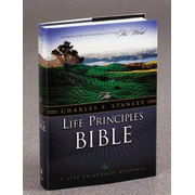 more information about NKJV Charles Stanley Life Principles Bible, hardcover