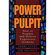 Power in the Pulpit:  Jerry Vines: 9780802477408