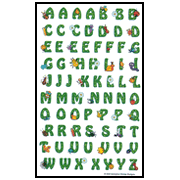 Alphabet Bugs Stickers