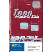 NIV Teen Devotional Bible, Softcover: 9780310916543